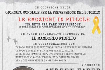 Giornata mondiale per la prevenzione del suicidio