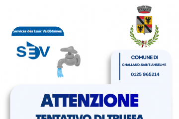 Avviso tentativo di truffa